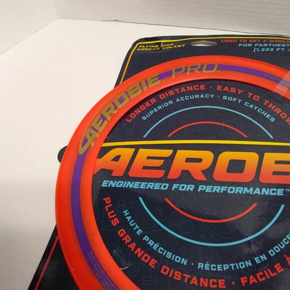 Aerobie Pro Ring Outdoor Flying Disc - Picture 2 of 9